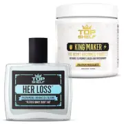Her Loss & King Maker - 100ml Pheromone Cologne for Men & 13-In-1 Anabolic Suppl