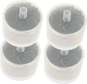 FIXOSHEE 4Pcs Cat Water Fountain Filter Replacement Filtering Tool for Pet Water Dispenser Enhances Drinking Experience Ensures Clean Water for Cats and Kittens