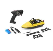 Yellow WLtoys WL917 RC Boat 2.4G Remote Control RC Jet Boat 16km/h RC Boat UK