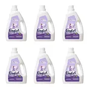 6PK Comfort Dilute 7in1 Fabric Conditioner 2L Sense of Pleasure Lavender Fresh