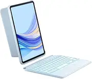 Inateck iPad 11th/10th Generation Case with Keyboard, Detachable Keyboard Case with 7-Color Backlight and Touchpad for iPad 10th(10.9"),ipad 11th Generation(2025 A16), KB04112 Blue