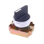 Altech 2AS2-2 Rotary Selector Switch w/ Mounting, ø30mm, Spring Return