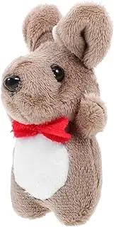 [Generic] Plush Kangaroo Keychain Pendant Creative Stuffed Animal Ornament for Bags Purses and Backpacks and Fluffy Design present for Animal Lovers