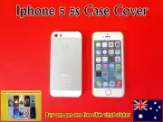 iPhone 5 5S Case Cover Protector Matte Hard Back Silver(Free Skin vinyl Sticker)