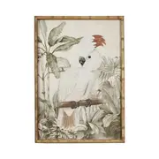 [OneWorld Collection] Jungle Cockatoo Wall Art C