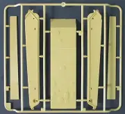 Tamiya 1/48th Scale German Jagdtiger - Parts Tree B from Kit No. 32569