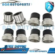 8x 62mm Bearing Buddies Cap Hub Protectors w/Dust Caps For Boat Caravan Trailer