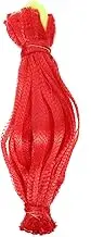 Yardenfun 100pcs Portable Mesh Storage Bags Drawstring Vegetable Net Bags for Kitchen and Travel and Practical Design for Easy Organization and Shopping
