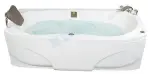 【麗室衛浴】BATHTUB WORLD 長型壓克力浴缸 LS-7182E 帶牆170*82*51CM