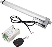 Brilluxa Linear Actuator, 24V 750N Electric Drive Rod with 300mm Stroke, Motor Drive Actuator, Linear Actuator with Limit Switch System (Actuator with Controller Remote Control)