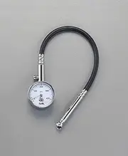 Esco EA123CG-32 50-400kPa Tire Gauge (10.6 inches (270 mm) Hose Included