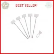 Write on Tags Wire Zip Ties Cable Mark Tags Nylon Power Marking Label (200Pcs)