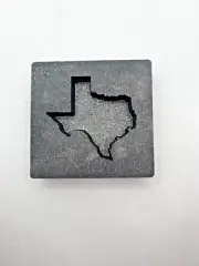 10 oz. State of Texas Graphite Gold Ingot Mold for Gold & Silver Casting