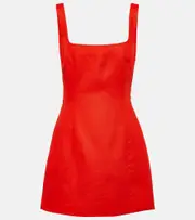 [SIR] SIR Iris linen minidress AU 6 red