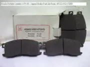 Honda Prelude Quintet 1979-83. Orginal Brake Pads kit Front. 45022-692-672HS