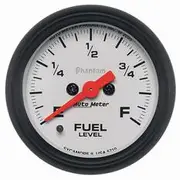 Autometer Phantom Fuel Level Gauge Programmable Electric - 2 1/16 Inch, Full Sweep, AU5710