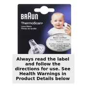 Braun ThermoScan Ear Thermometer Lens Filters 40 Pack