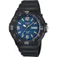 CASIO 卡西歐 DIVER LOOK 潛水運動風手錶-藍x黑 MRW-200H-2B3