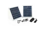 20W 1600LPH Solar Panel Power Pump Fountain Feature for Garden Pond