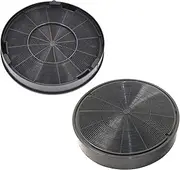 SPARES2GO Anti-Odour Charcoal Carbon Filters for Rangemaster Cooker Hood Vent (200 x 30 mm, Pack of 2)