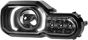 Motorcycle Lights Complete LED Headlights Assembly Headlights, Compatible For BMW F650GS F700GS F800GS ADV F800R(E9 HeadLight)
