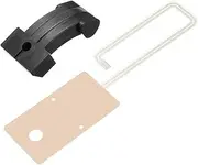 HUAYUWA Sheet Sensor Actuator Circuit Membarne Padle Fits for ROLAND HD-1 Electric Drum Pedal Rubber Parts (1 Pedal Rubber and 1 Sheet Sensor)