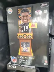 NIB JUJU Smith Schuster limited edition bobblehead Steelers swing vote podium