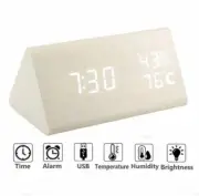 LED digital table clock radio alarm clock table alarm clock temperature dis F7S3