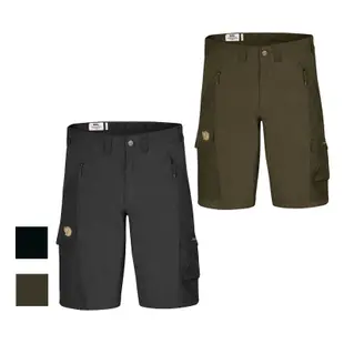 【Fjallraven 瑞典】北極狐 Abisko G1000彈性短褲 男 兩色 登山短褲 小狐狸休閒短褲 82833