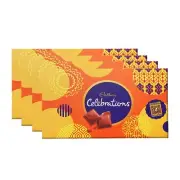Cadbury Celebrations Assorted Milk Chocolate Gift Pack Treat For All (Pack of 4)
