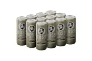 Suntory Boss Coffee Drink Iced Vanilla Latte 237mL 12 Cans Bulk Pack Carton