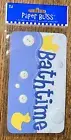 Paper Bliss 3D Bath Time Baby Tub Soap Towel Duck Bubbles Kid Scrapbook Stickers