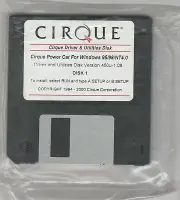 Cirque Driver & Utilities Disk Ver 450u1.08 for Win by Cirque ~ 3.5 disks 2000