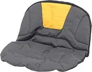 Riding Lawn Mower Seat Cover, 600D Oxford Water Proof Weatherproof Mower Seat Cushion, Compatible with Cub Cadet Tractor Backrests 12.5-14 INCH, Without Armrests