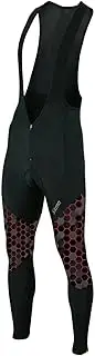 [Spruce] Men's Cycling Gel Padded Bib Tights