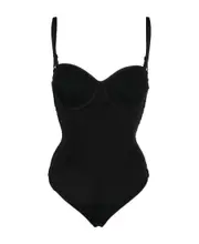 Forming string bodysuit 2B,2C,1C Black