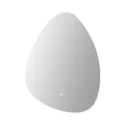 Viviendo 60x80cm LED Teardrop Wall Mirror Anti-fog Vanity Bathroom Mirrors Smart Touch - 80cm | 3cm | 60cm