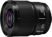 Panasonic LUMIX S 100mm Fixed Focal Length F2.8 Macro L-Mount Lens, Minimised Focus Breathing, Silent Autofocus, Unified Design with S Prime 18/24/35/50/85mm for Easy Lens Changes (S-E100GC)