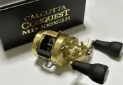 Shimano 23 CALCUTTA CONQUEST MD 301XGLH 7.5 LEFT Baitcasting Reel New From Japan