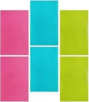 Kichvoe 6 Pack Fridge Liners Kitchen Mats Washable Skid-Proof Refrigerator Shelf Mats Drawer Liner Easy to Clean