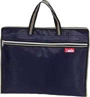 Veemoon Oxford Fabric Document Bag File Tote Handbag with Handle for Business Meetings Travel Durable Storage for Documents and Laptops