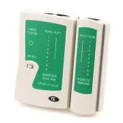 Network Cable Tester - RJ45 Ethernet and RJ11 Telephone Cable Testing Tool