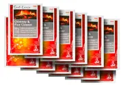 Soot-Loose Chimney And Flue Cleaner 12 Pack x 50g Bulk Lot Organic Based SL350x4