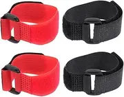 CORHAD 4 Pack Rooster Collars Noise Chicken Collars Anti-Crowing Poultry Neck Belts Adjustable Fit for Farms