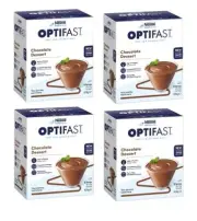 4 x Optifast VLCD Chocolate Dessert 53g x 8
