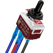 Waterproof Reverse Polarity Switch 12V Momentary Toggle Switch 30A DC Motor