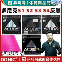 在飛比找露天拍賣優惠-【溼父推薦】DONIC多尼克S1加強S2S3反桌球拍套膠皮1