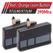 Garage Door Remote For Liftmaster/Chamberlain,Linear Opener w/ Red/Orange Learn
