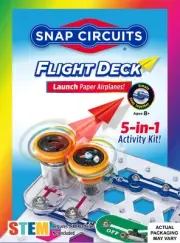 Snap Circuits Flight Deck Science/STEM Toy kit | Ages 8+ | Construction Gift ...