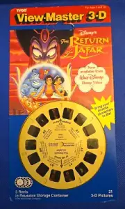 SEALED Disney Disney's The Return of Jafar Aladdin Movie view-master Reels Pack